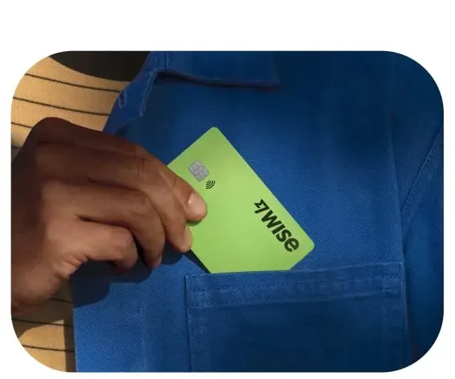 کارت Wise در جیب